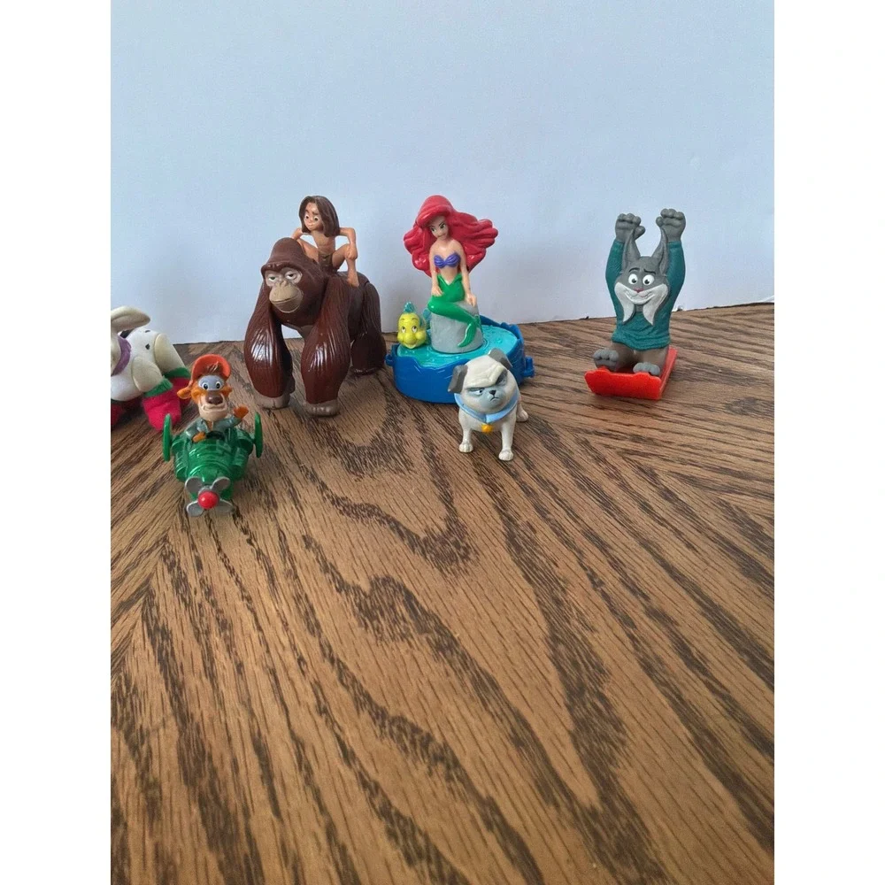 Kidcore‎ Unisex Disney McDonald's Burger King Toy Lot OS Multicolor